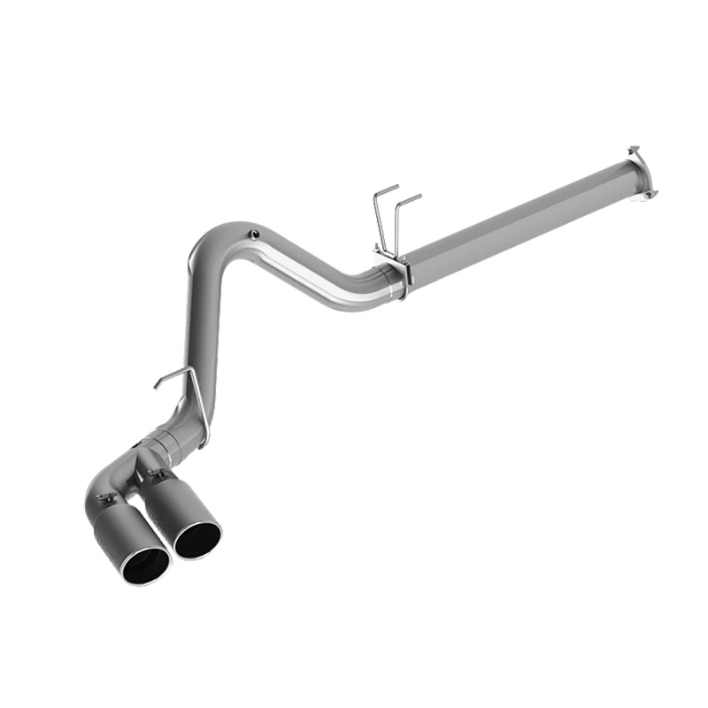 MBRP Armor Plus Series 4-Inch Exhaust System with Dual Side Exit and 5-Inch Tips for Ford F-250/F-350 Super Duty (Part S6288409)