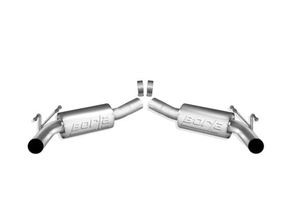 Borla ATAK Axle-Back Exhaust System for 2010-2013 Chevrolet Camaro with Ground Effects Package - 6.2L V8