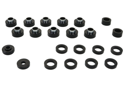 Whiteline W93549 Body Mount and Radiator Support Bushings for Jeep CJ5 and CJ7