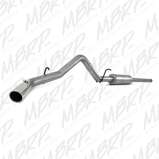 MBRP Armor Lite Series Cat Back Exhaust System for Chevrolet Silverado 1500 and GMC Sierra 1500 (Part # S5054AL)