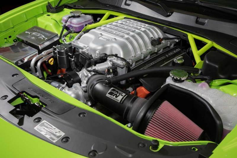 K&N Engineering 81-0803 Air Oil Separator for Dodge Challenger and Charger 6.2L V8 (2015-2023)