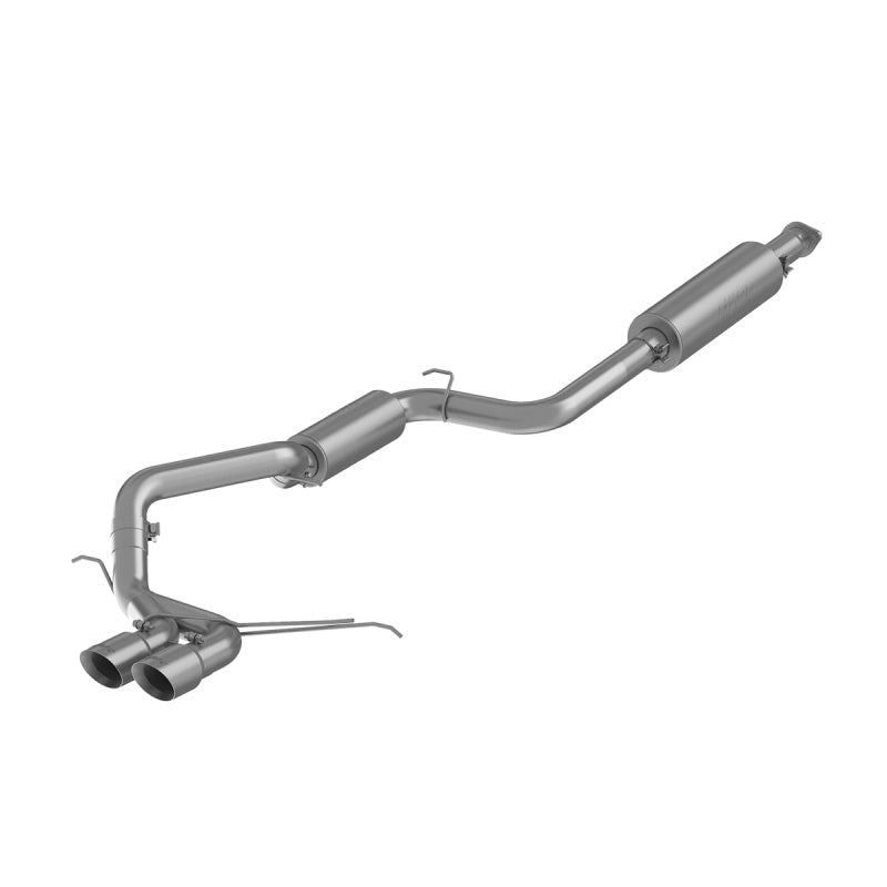 MBRP Armor Plus Series 13-14 Ford Focus ST 2.0L EcoBoost Dual Center Outlet T409 Cat Back Exhaust System