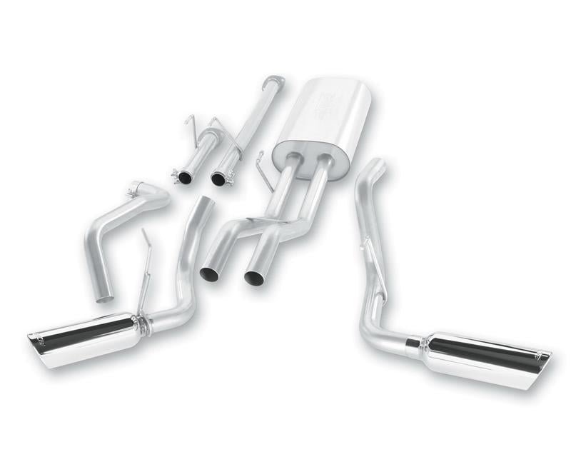Borla 140332 True Dual Cat-Back Exhaust System for Toyota Tundra 4.6L & 5.7L V8 (2009-2015)