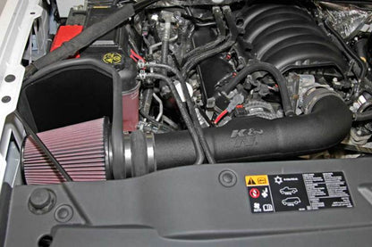 K&N 63 Series AirCharger Performance Intake Kit for Chevy/GMC Silverado & Sierra 1500 (2014-2015) 5.3L/6.2L V8