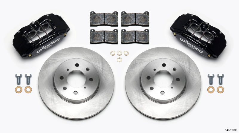 Wilwood DPHA Front Caliper & Rotor Kit for Honda and Acura with 262mm OE Rotors