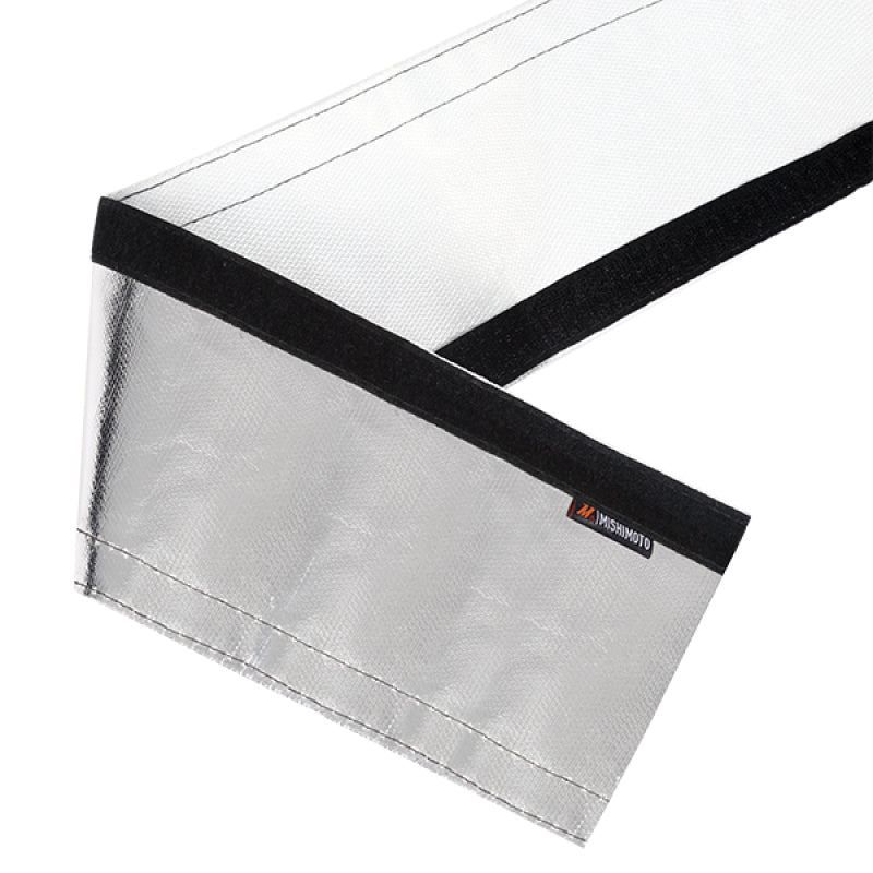 Mishimoto Heat Shielding Sleeve Silver 1 Inch x 36 Inches for Automotive Wiring and Fuel Lines
