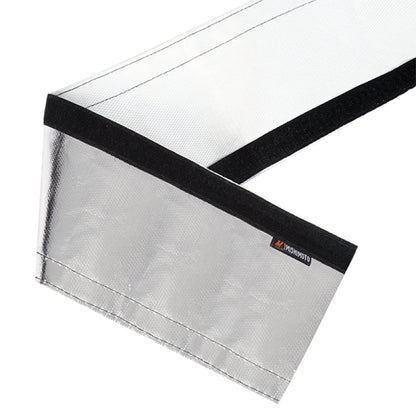 Mishimoto Heat Shielding Sleeve Silver 1 Inch x 36 Inches for Automotive Wiring and Fuel Lines
