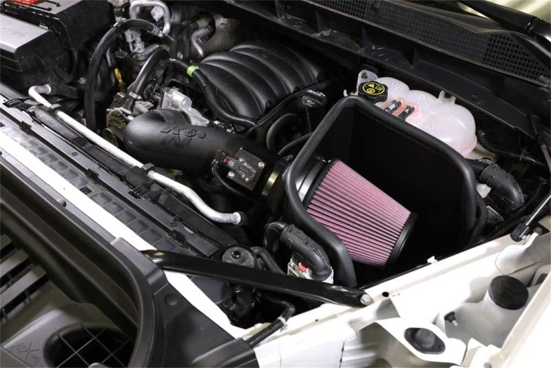 K&N Engineering 63-3110 AirCharger Performance Intake System for 2019 Chevrolet Silverado 1500 and GMC Sierra 1500 with 5.3L/6.2L V8 engines