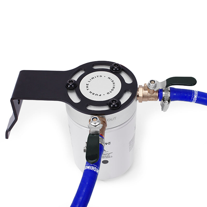 Mishimoto 2003-2007 Ford 6.0L Powerstroke Coolant Filtration Kit - Blue