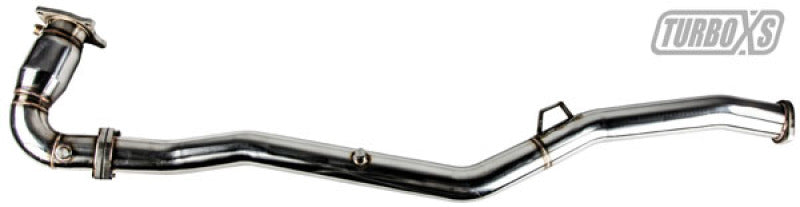 Turbo XS Front Pipe with Catalytic Converter for 2015-2016 Subaru WRX (6MT Only)