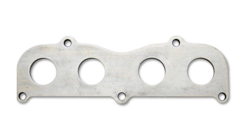 Vibrant Mild Steel Exhaust Manifold Flange for Toyota 2AZ-FE - 1/2 Inch Thickness