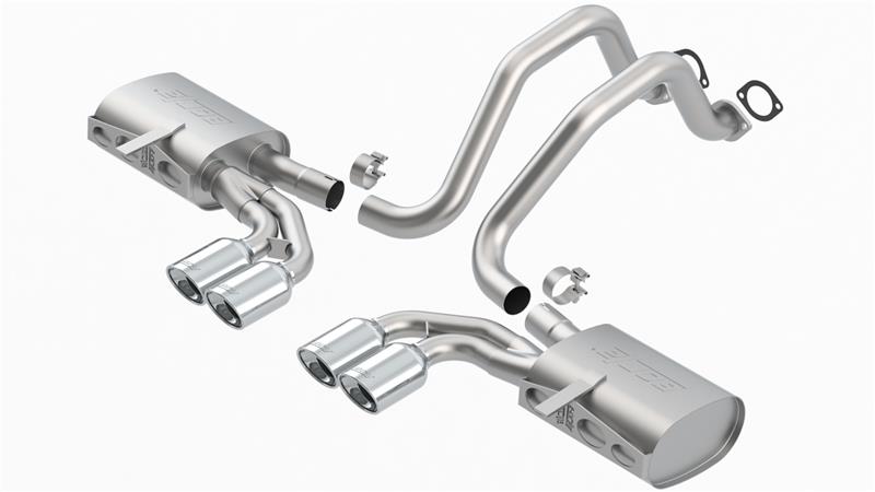Borla 97-04 Chevrolet Corvette 5.7L V8 Touring Cat-Back Exhaust System with Dual Tips