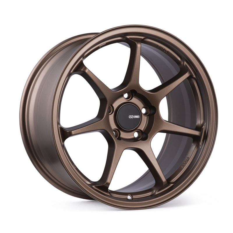 Enkei TS-7 18x9.5 Matte Bronze Wheel with 5x120 Bolt Pattern and 45mm Offset