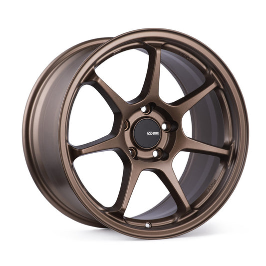 Enkei TS-7 18x9.5 Matte Bronze Wheel with 5x120 Bolt Pattern and 45mm Offset