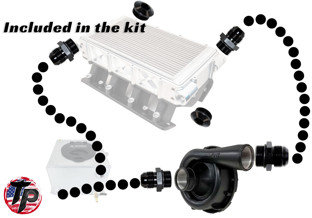 1,800hp+ Intercooler Single Feed Completion Kit - image 2