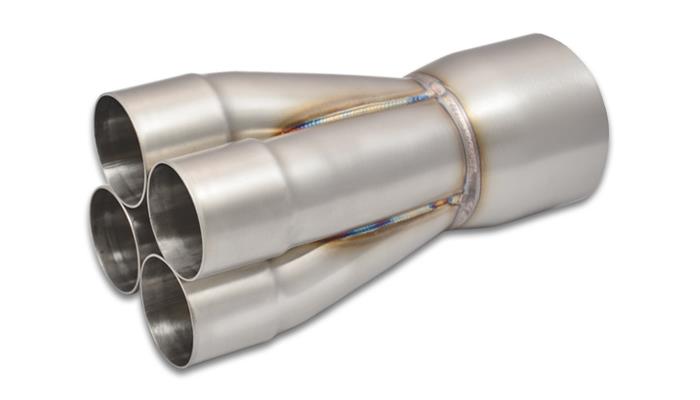 Vibrant 4-1 Stainless Steel Merge Collectors Part Number 10317 for Naturally Aspirated Engines
