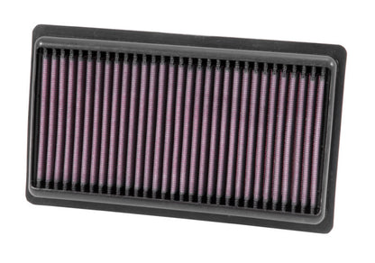 K&N Engineering Replacement Panel Air Filter for 2014-2015 Infiniti Q50 3.5L/3.7L V6 (Part Number 33-5014)