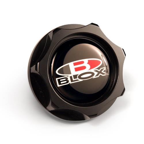 BLOX Racing Billet Honda Oil Cap - Black (Part Number: BXAC-00501-BK)