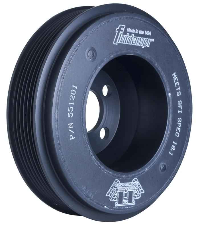 Fluidampr VW 2000-2005 1.8L Turbo Motor (4 bolt hole mounting) Steel Internally Balanced Damper