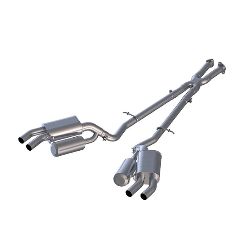 MBRP Armor Lite Series Cat Back Exhaust System for Kia Stinger 2018-2020, Dual Rear Exit, 2.5 Inch Diameter