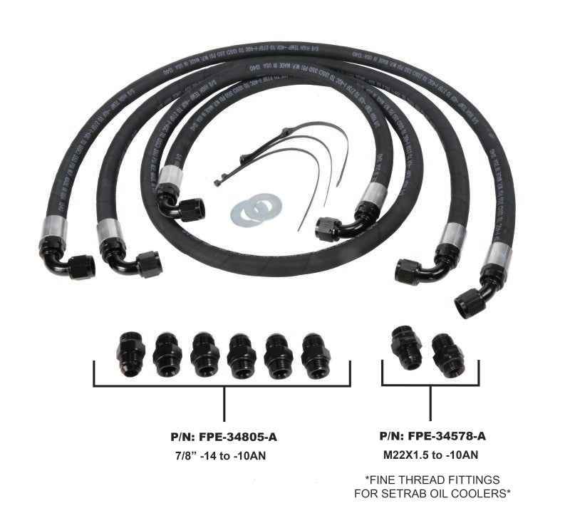 Fleece Performance 06-10 GM Duramax 6.6L LBZ/LMM Allison Transmission Cooler Lines
