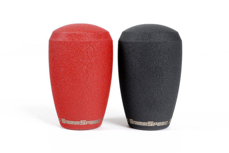 GrimmSpeed Stainless Steel Shift Knob for Subaru 5 & 6 Speed Manual Transmission - Red