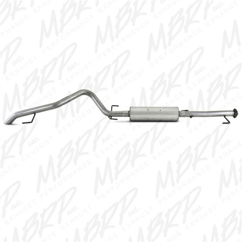 MBRP Armor Lite Series Cat Back Exhaust System for Toyota FJ Cruiser 2007-2014, 2.5 inch, Single Rear Exit, Off-Road Tail, No Tip