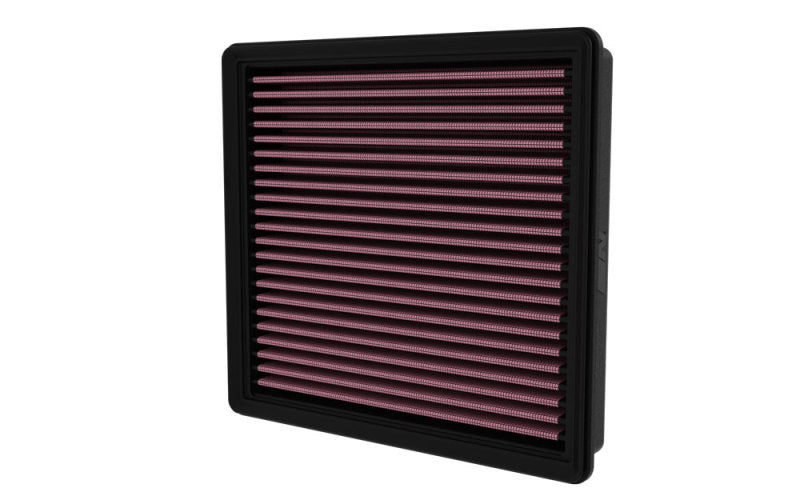 K&N Engineering 33-5127 High-Flow Replacement Air Filter for Jeep Wrangler 6.4L V8 (2021-2024)