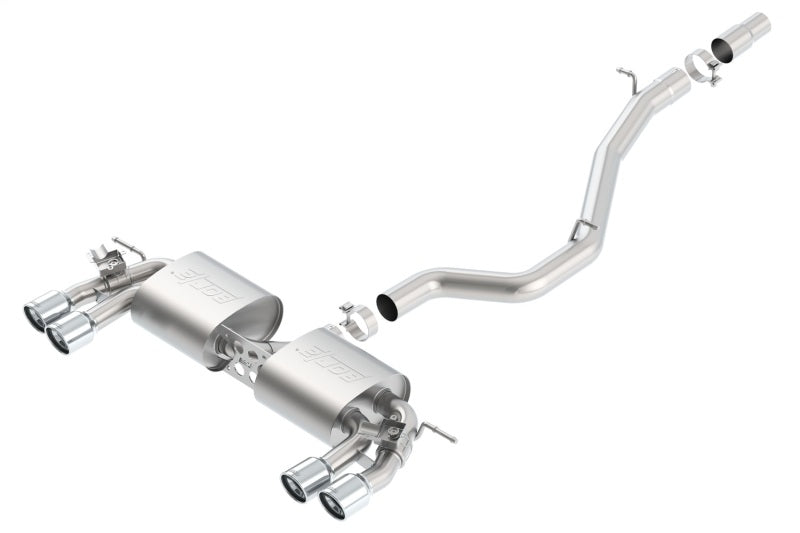 Borla S-Type Cat-Back Exhaust System for 2015-2017 Volkswagen Golf R 2.0L Turbo