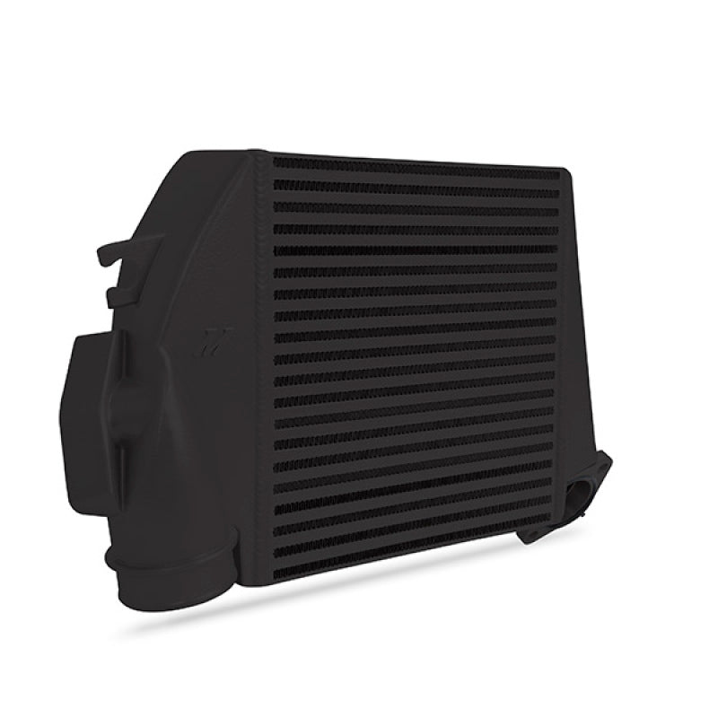 Mishimoto 2008-2014 Subaru WRX Top-Mount Intercooler Kit - Powder Coated Black with Red Hoses