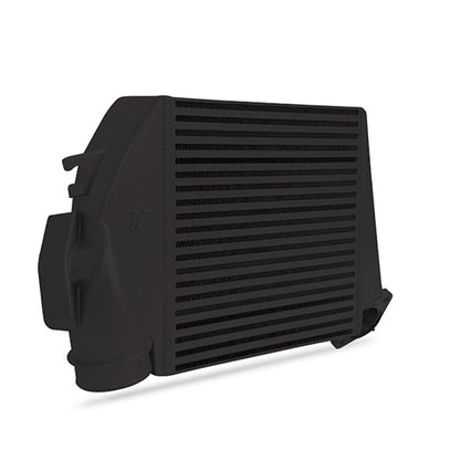 Mishimoto 2008-2014 Subaru WRX Top-Mount Intercooler Kit - Powder Coated Black with Red Hoses