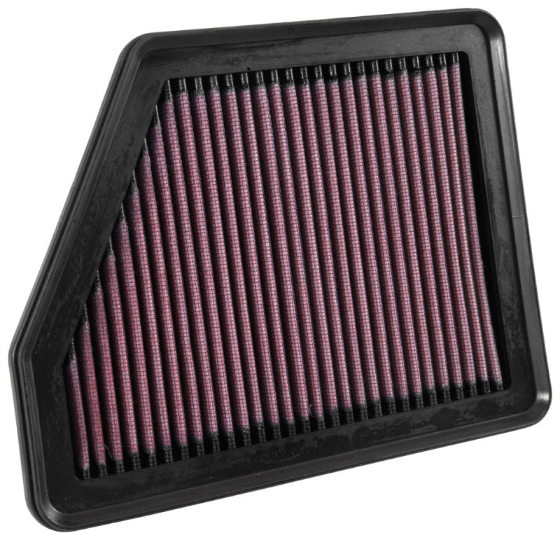 K&N Engineering 33-5045 High-Flow Replacement Drop-In Air Filter for 2016-2018 Honda Civic