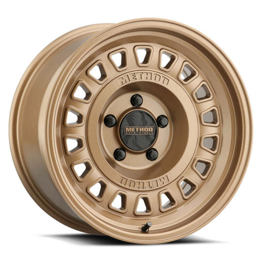 Method MR320 17x8.5-inch Bronze Wheel with 5x5 Bolt Pattern and 71.50mm Hub Bore