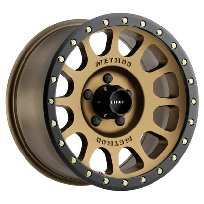 Method MR305 NV 17x8.5 Bronze Street Loc Wheel with 5x5 Bolt Pattern and 94mm Center Bore