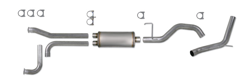 Diamond Eye Performance 3-1/2 Inch Catback Exhaust Kit for 2004-2012 Nissan Titan 5.6L V8