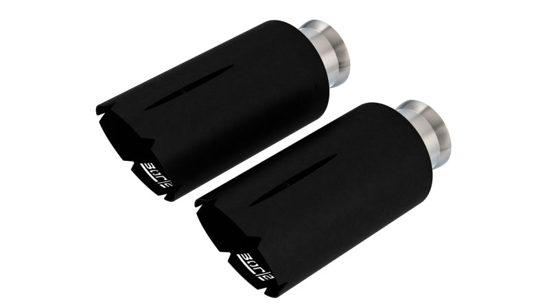 Borla 21-24 Ram 1500 TRX 6.2L V8 Black Coated Exhaust Tips Part Number 60719CB