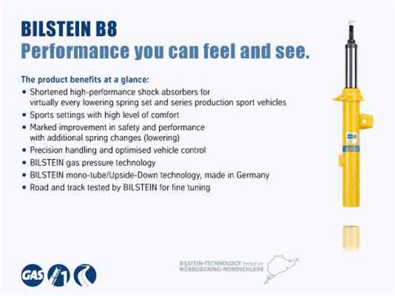 Bilstein B8 Performance Plus Monotube Strut Assembly for BMW Z4 (2009-2016) - Part #35-170662