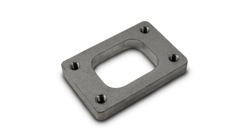 Vibrant T25/T28/GT25 Turbo Inlet Flange - Mild Steel, 1/2 Inch Thickness with Tapped Holes