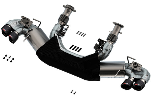 Borla ATAK 3-Inch Cat-Back Exhaust System for 2020-2025 Chevrolet Corvette C8 with E-Ray and NPP Valves