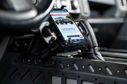 Addictive Desert Designs Ford F-150 & Raptor Center Console Molle Side Panels with Digital Device Mount - Part AC1104801NA