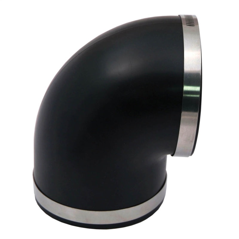 Spectre 4-inch Black PVC Intake Coupler Elbow with 90-Degree Bend - Part Number 9781