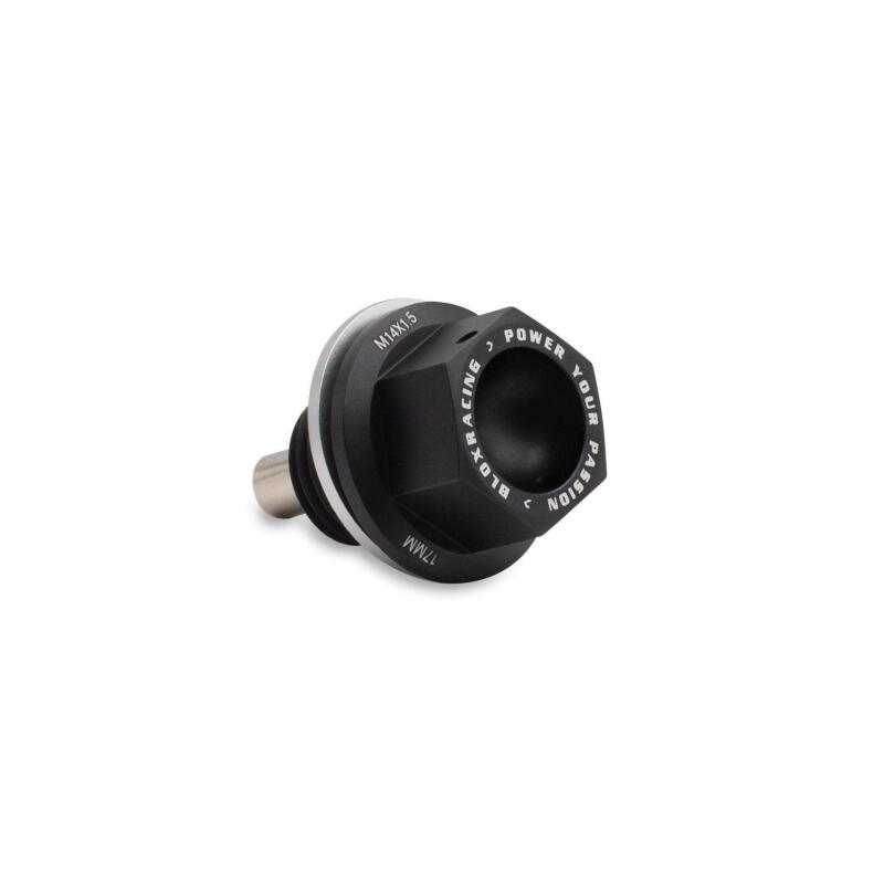 BLOX Racing Magnetic Drain Plug for Manual Transmissions - 14x1.5mm, Fits Honda, Mitsubishi, Ford, GM