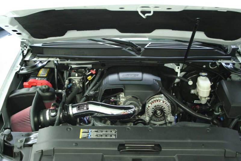 K&N Engineering 77-3058KP Cold Air Intake System for Chevy Silverado 1500 and GMC Sierra 1500 (2007-2008 V8 Models)