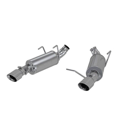 MBRP Armor Lite Series 11-14 Ford Mustang V6 3-inch Dual Muffler Axle Back Split Rear Exhaust System