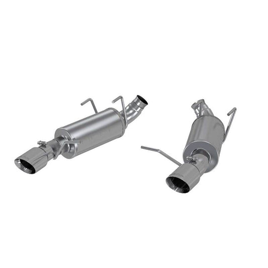 MBRP Armor Lite Series 11-14 Ford Mustang V6 3-inch Dual Muffler Axle Back Split Rear Exhaust System