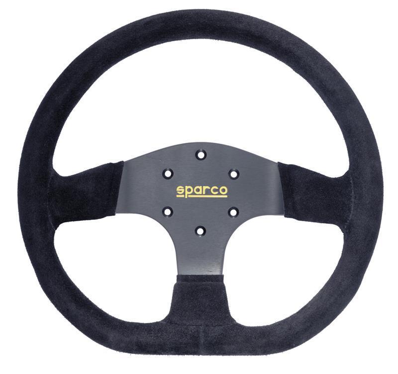 Sparco 353 Suede Black Steering Wheel with No Horn - Automotive Replacement Part