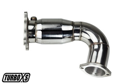Turbo XS 2015+ Subaru WRX Front Pipe with Catalytic Converter - Part W15-FP-1C