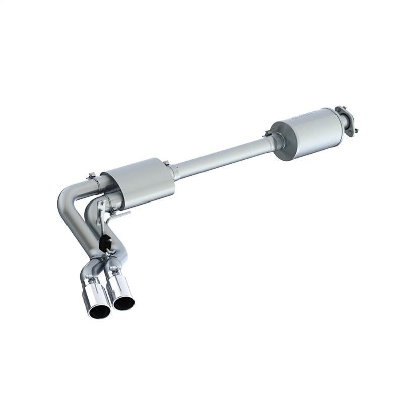 MBRP Armor Pro Series Cat Back Exhaust System for 2015-2016 Ford F-150 with 4-Inch Tips and Dual Outlet
