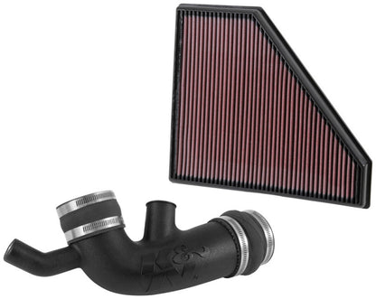 K&N Engineering 57-3094 Performance Intake Kit for Chevrolet Camaro and Cadillac CTS with 3.6L V6