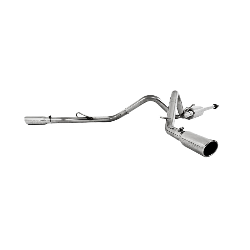 MBRP Armor Plus Series 05-13 Toyota Tacoma 4.0L Dual Split Side Exit Cat Back Exhaust System with T409 Stainless Steel and 3.5-inch Tips